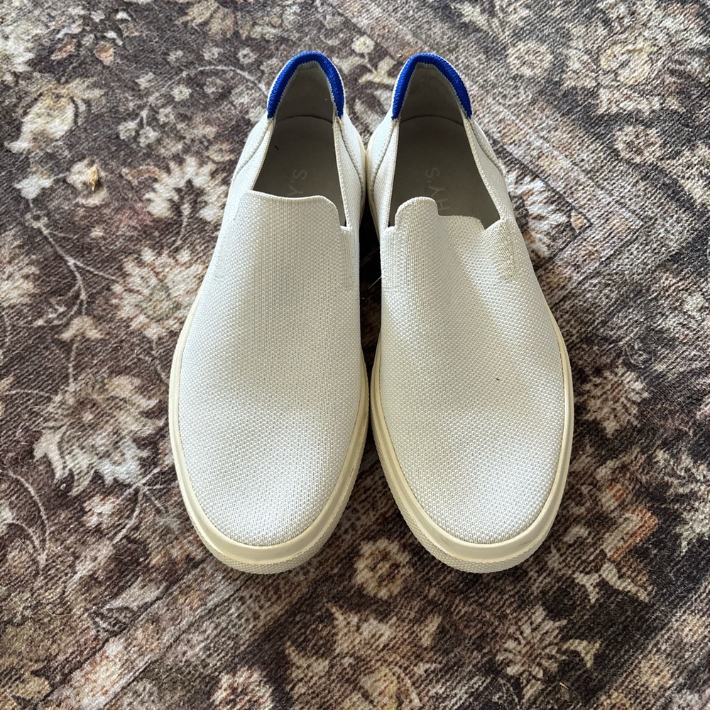Rothy's White Women's Original Slip-On Sneakers size 7